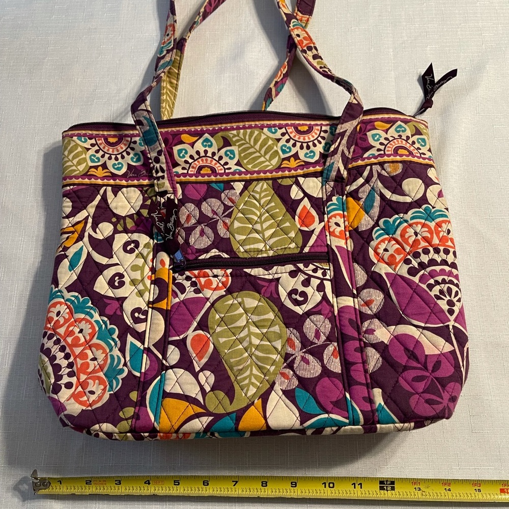 Vera Bradley zipper shoulder bag